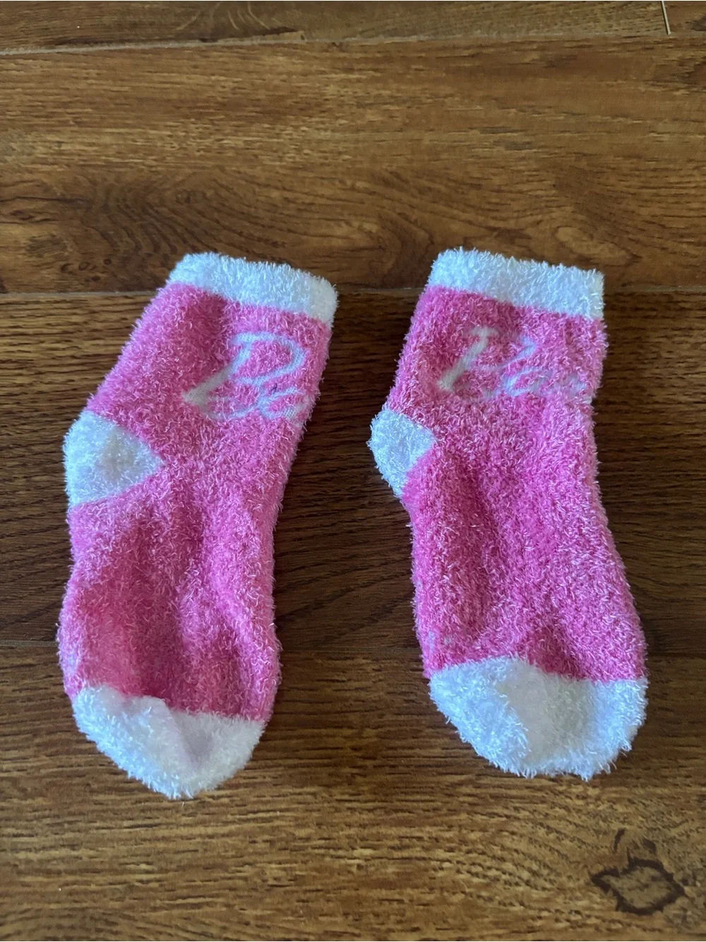 Barbie Cozy Pink Fuzzy Socks